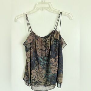 Express Elegant Multicolor Spaghetti Strap Top